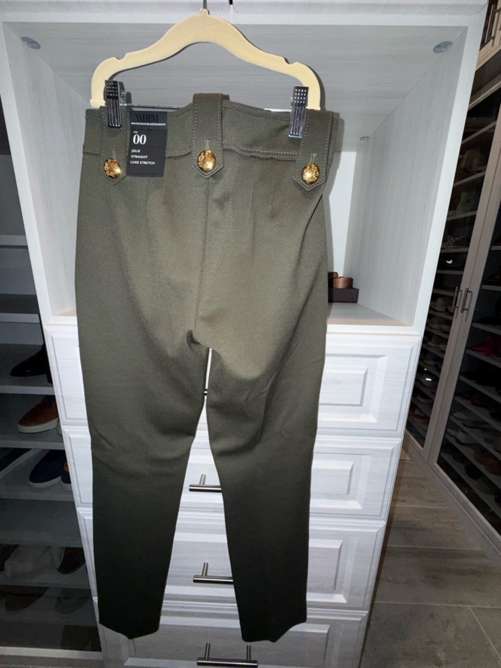 White House Black Market High-Waist Tailored Trousers and Jacket - Picture 7 of 7